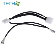 Alphacool 4Pin Molex double adapter for Alphacool magnetic valve 50cm - black second quality