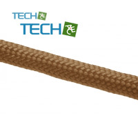 Alphacool AlphaCord Sleeve 4mm - 3,3m (10ft) - Gold (Paracord 550 Typ 3)
