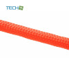 Alphacool AlphaCord Sleeve 4mm - 3,3m (10ft) - Neon Orange (Paracord 550 Typ 3)