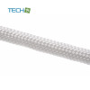 Alphacool AlphaCord Sleeve 4mm - 3,3m (10ft) - Silver (Paracord 550 Typ 3)