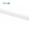 Alphacool AlphaCord Sleeve 4mm - 3,3m (10ft) - White (Paracord 550 Typ 3)
