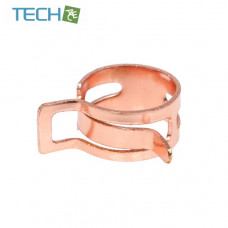 ACool hose clamp spring steel 19-22mm - shiny copper