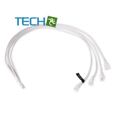 Alphacool 4ピン→4x 4ピン PWM Yスプリッター ケーブル 60cm ホワイト