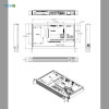 CP-125-ITX - 1U 超コンパクトなラックマウント ディスクトップシャーシ