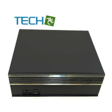CP-2M-SF - Desktop Mini-ITX stylish enclosure with aluminium front with Fan