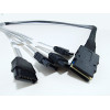 SAS8087-4SATA-CPR Mini SAS to 4x SATA Cable(Reverse)
