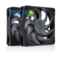 ノクチュア NF-A12x25 G2 PWM Sx2-PP chromax.black - 次世代ブラック120mmファン 2基セット ノクチュア NF-A12x25 G2 PWM Sx2-PP chromax.black - 次世代ブラック120mmファン 2基セット