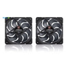 ノクチュア NF-A12x25 G2 PWM Sx2-PP chromax.black - 次世代120mmファン ブラック 2基セット ノクチュア NF-A12x25 G2 PWM Sx2-PP chromax.black - 次世代120mmファン ブラック 2基セット