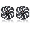 ノクチュア NF-A14x25r G2 PWM Sx2-PP chromax.black 次世代140mmファン ブラック 2基セット 