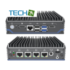 Nano N1141 - Elkhart Lake Firewall アプライアンス  J6412 HDMI 4x LAN 搭載 ファンレスPC