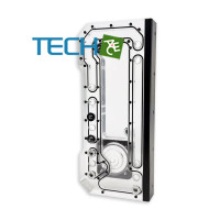 Stealkey Customs SK-Crossflow II PC-O11 EVO RGB Distro Plate D-RGB