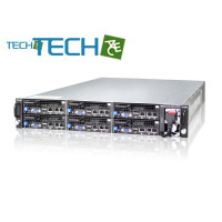 Gooxi SY206-S12R - B.T.O 2U 6 node micro blade high density server barebone (Micro-Cloud Server)
