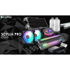 Raijintek SCYLLA PRO CA240 - Premium quality hard tube water Cooling Kit