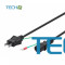 TA-PSE-C13/2P E2M - PSE Japan Power Cord Cable w/Ground - Black