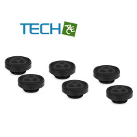 Thermal Grizzly DeltaMateフラットプラグ – ブラック (6個セット)