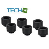 Thermal Grizzly DeltaMate フィッティング - HT14 ブラック (6個セット)