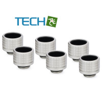 Thermal Grizzly DeltaMate フィッティング HT16 マットニッケル (6個セット)