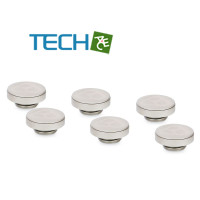 Thermal Grizzly DeltaMate プラグ マットニッケル (6個セット)