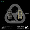 Thermal Grizzly DeltaMate Quick Disconnect プラグ(Male)- G1/4メスネジ グロスニッケル Thermal Grizzly DeltaMate Quick Disconnect プラグ(Male)- G1/4メスネジ グロスニッケル