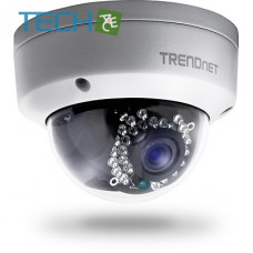 TRENDnet TV-IP311PI - Outdoor 3MP Full HD PoE Dome Day/Night Network Camera
