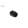 ACool HF コンプレッションフィッティング TPV メタル - 12,7/7,6mm ストレート - ブラック - 6個入り(ソフトチューブ)