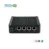 iBOX-501N10P Quad core mini embedded computer router with 4x Gigabit LAN